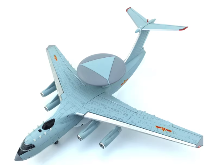 空警2000 1:130 实心合金仿真飞机模型预警机静态航模摆件中航 - 第3张