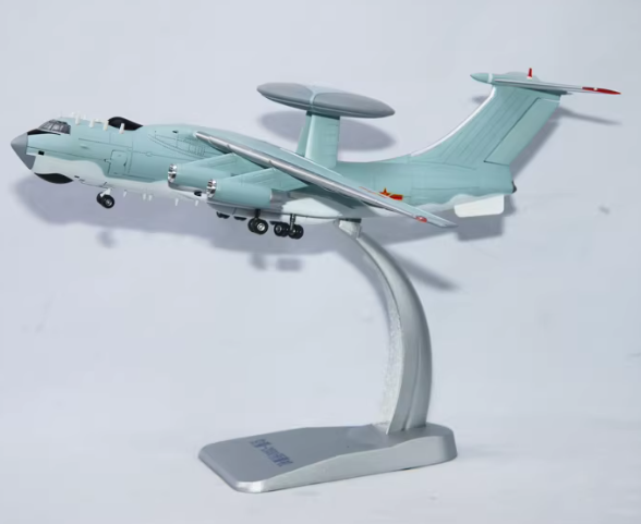 空警2000 1:130 实心合金仿真飞机模型预警机静态航模摆件中航 - 第2张