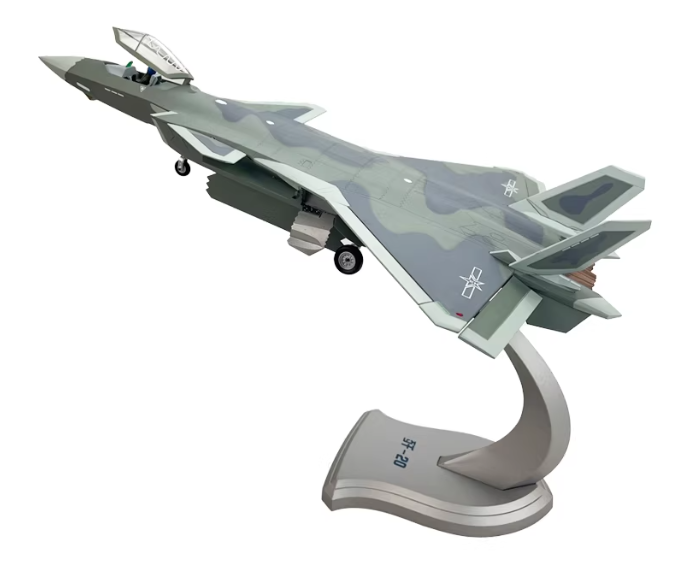 歼20 1:48 实心合金仿真飞机模型战斗机静态航模摆件中航 - 第3张