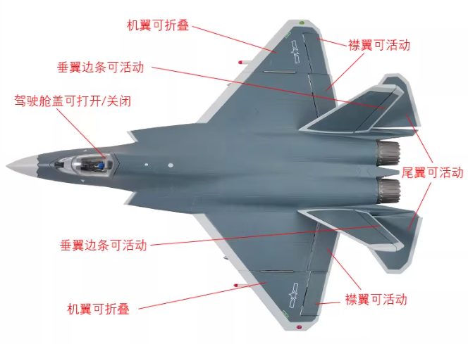 歼35 1:48 实心合金仿真飞机模型战斗机静态航模摆件中航 - 第2张