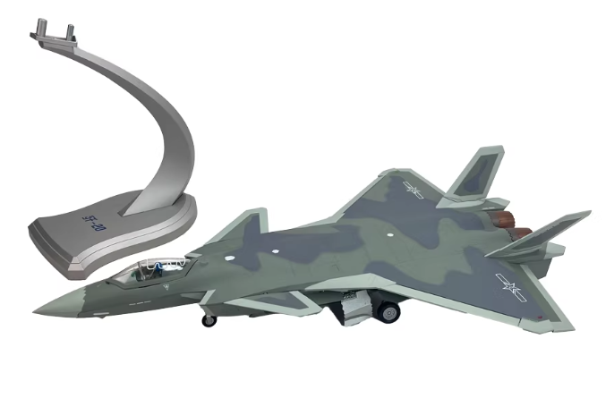 歼20 1:48 实心合金仿真飞机模型战斗机静态航模摆件中航 - 第4张